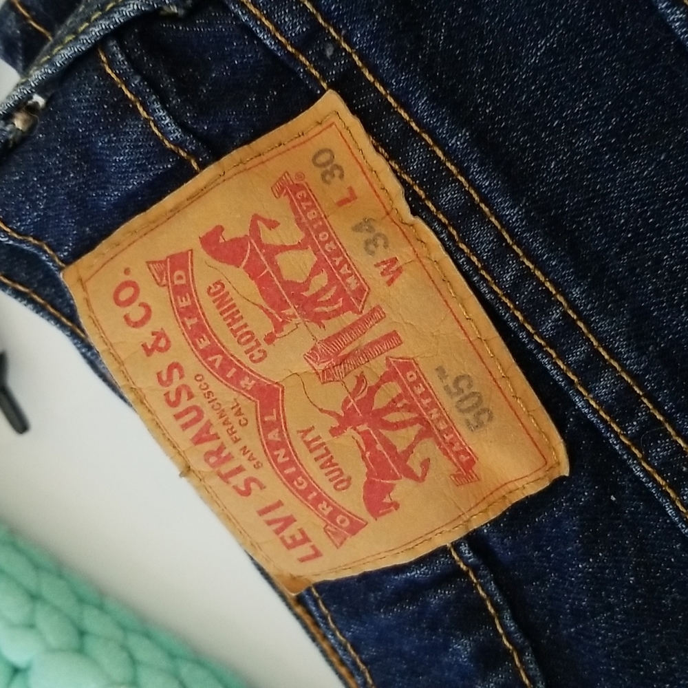 Levi's Strauss 505 Jeans Denim Men's Authentic Pants
